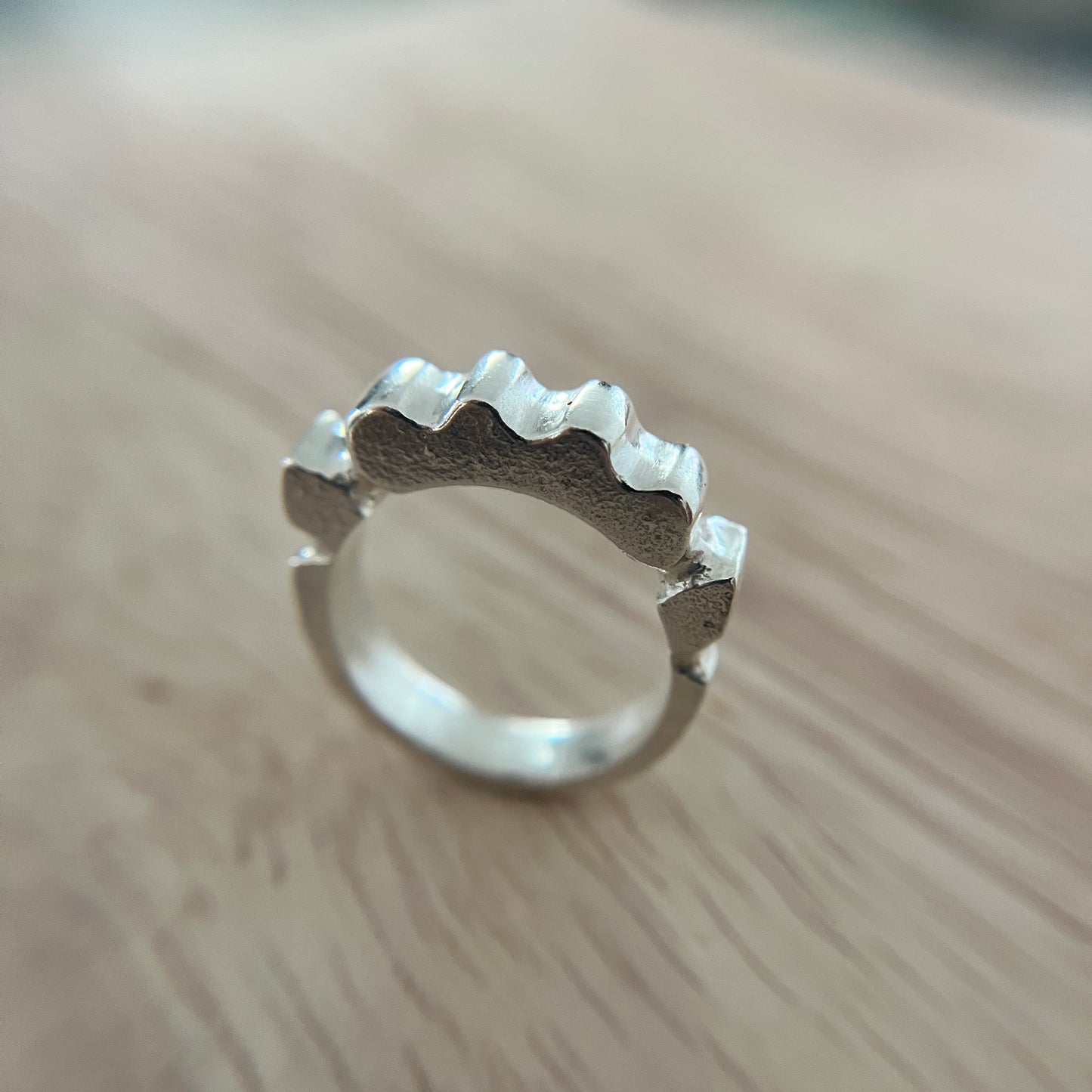 Tulipan Silver Ring